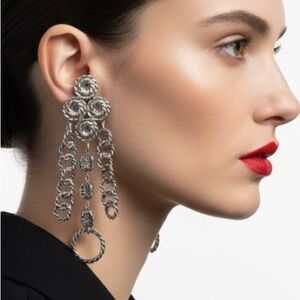 Laura Vogel Chandelier Earrings Vintage